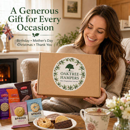 Assorted Biscuits Gift Set Biscuit Hamper Includes 12 Packs of Premium Crawfords & Border Biscuits (31 Singles Total) for Tea Time, Picnics, Gifting or Snacks | British Biscuits Gift Set